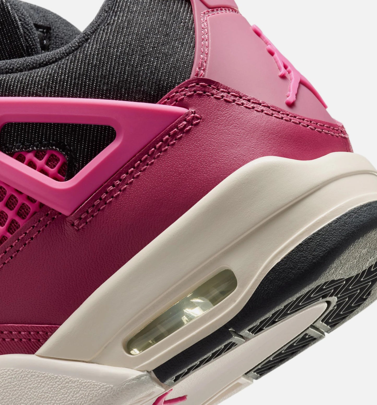 Air Jordan 4 Retro Shes A Star Grade School Lifestyle Shoe Sweet Beet Desert Pink Off Noir Chalk