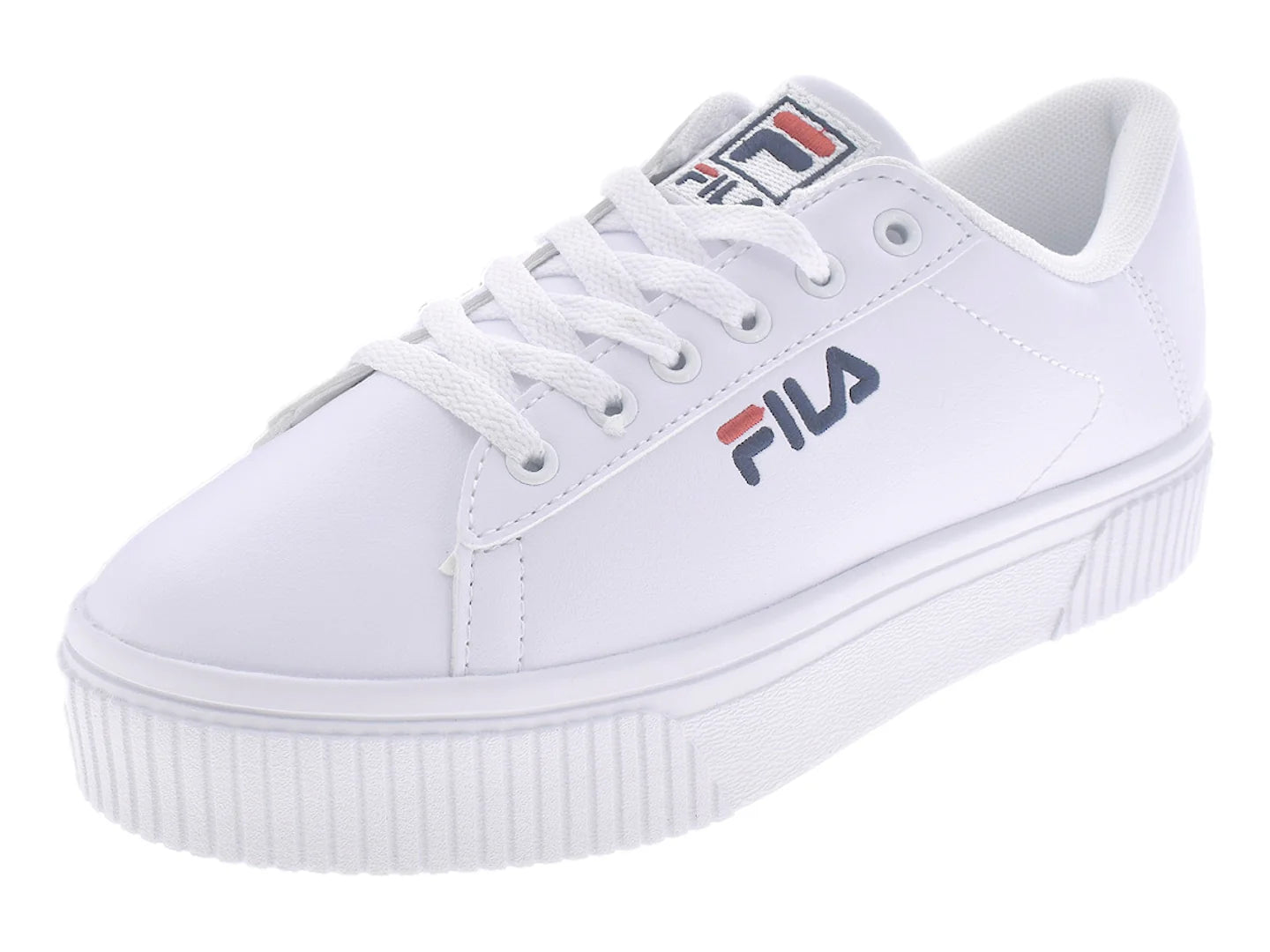 Tenis FILA Martino Blanco Azul y Rojo para Mujer