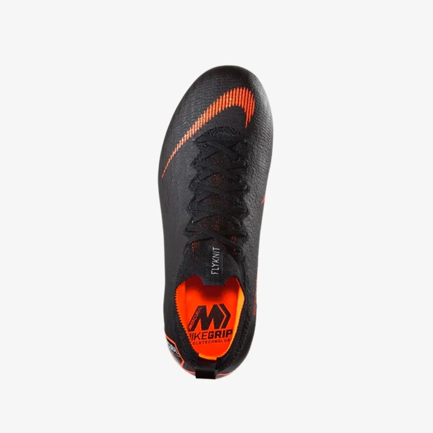 Nike JR Superfly 6 Elite FG Firm Ground Youth Soccer Cleats Black Total Orange White