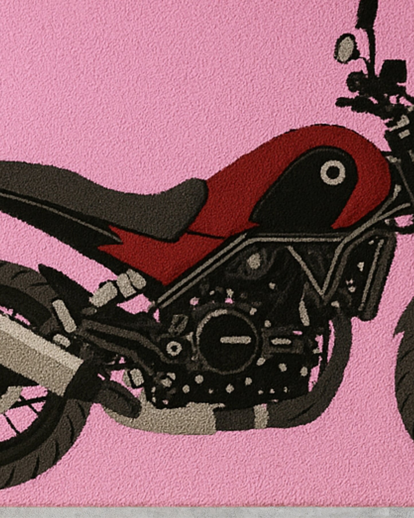 Moto Madness Hand Tufted Rug