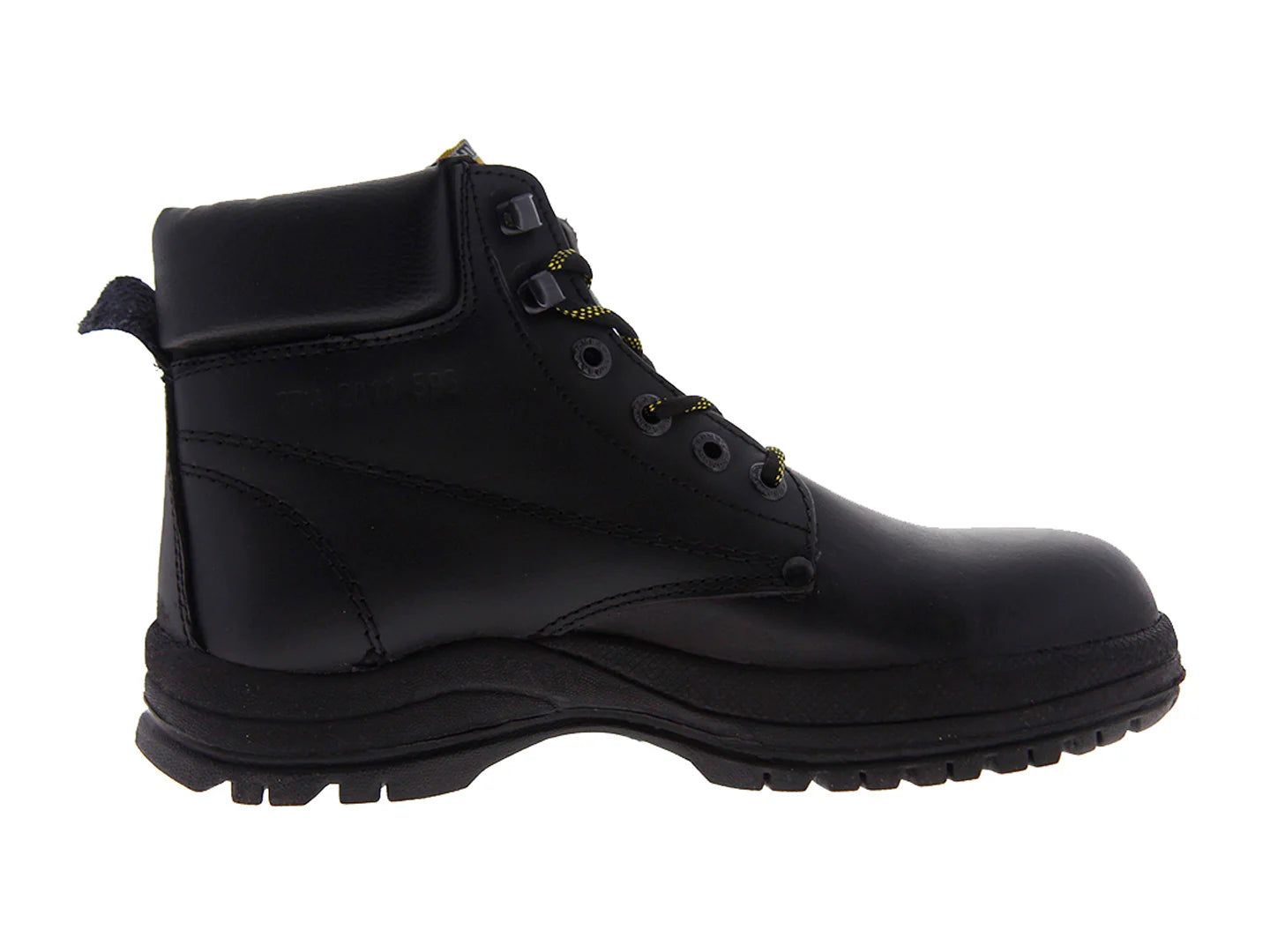 Botas Rombar Napa Negro con Casco de Acero para Hombre