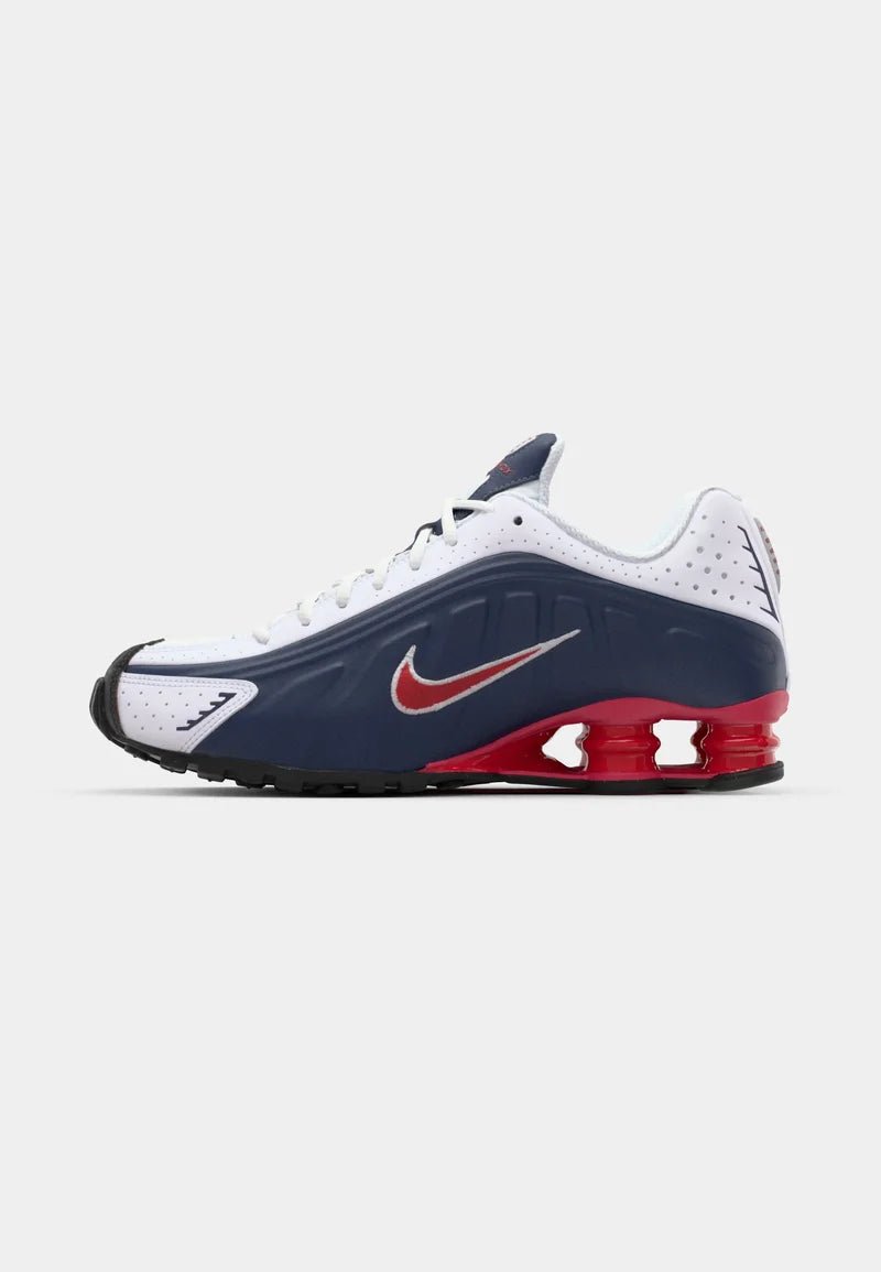 Nike Shox R4 Navy Red Performance Style Audacieux