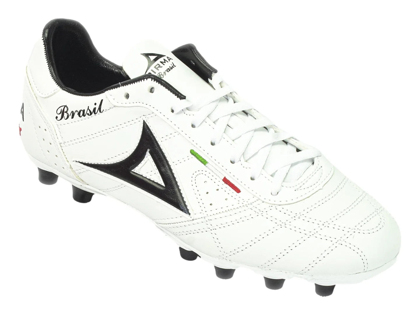 Tenis de Fútbol Pirma Brasil Blanco y Negro para Hombre