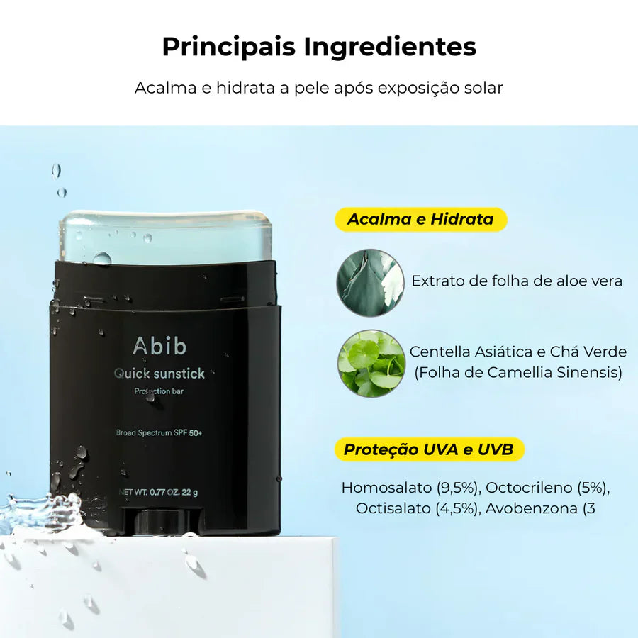 Barra de Proteção Solar Quick Sunstick