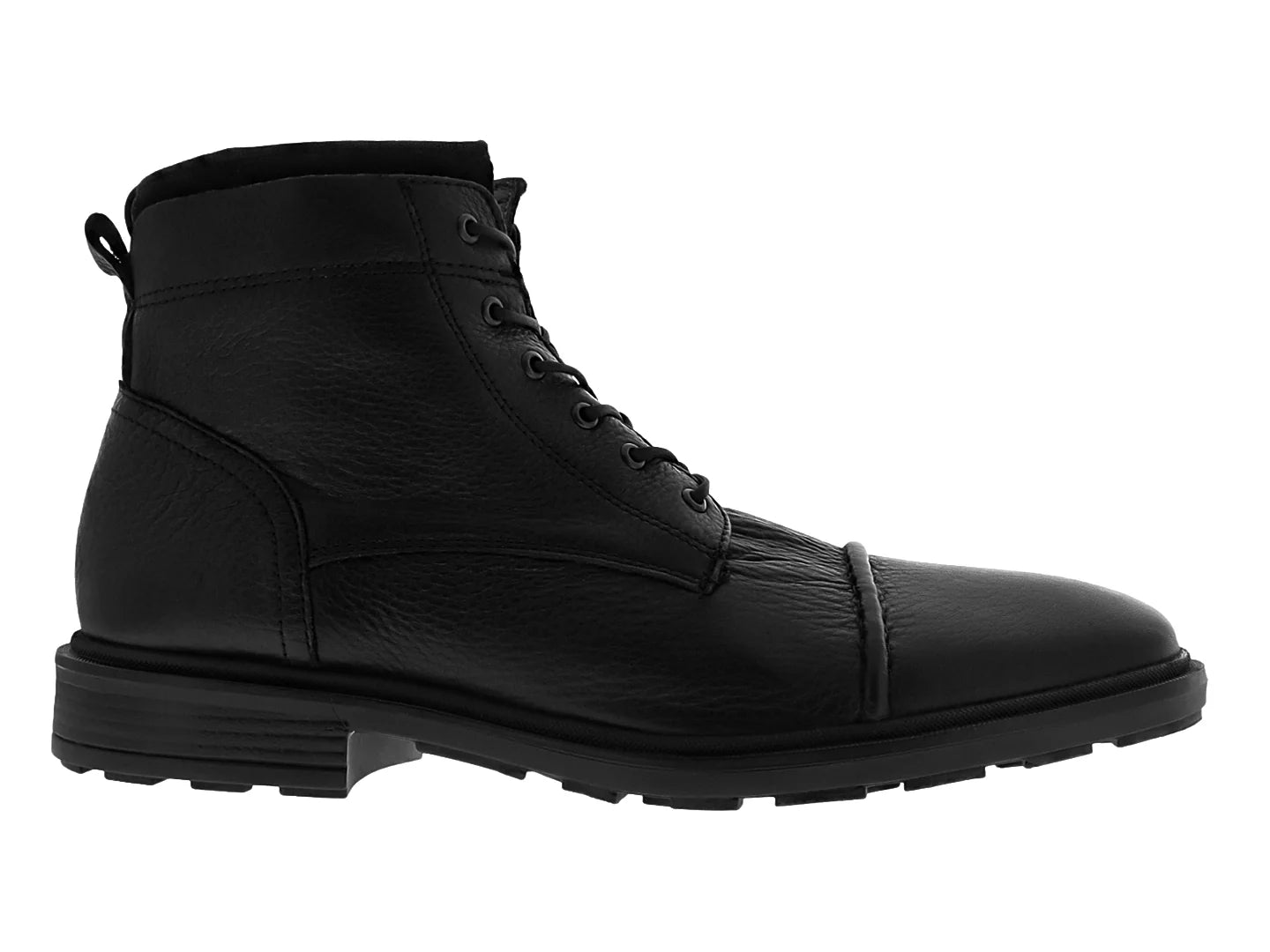 Botines Casuales de Piel Negro Fabian Arenas para Hombre