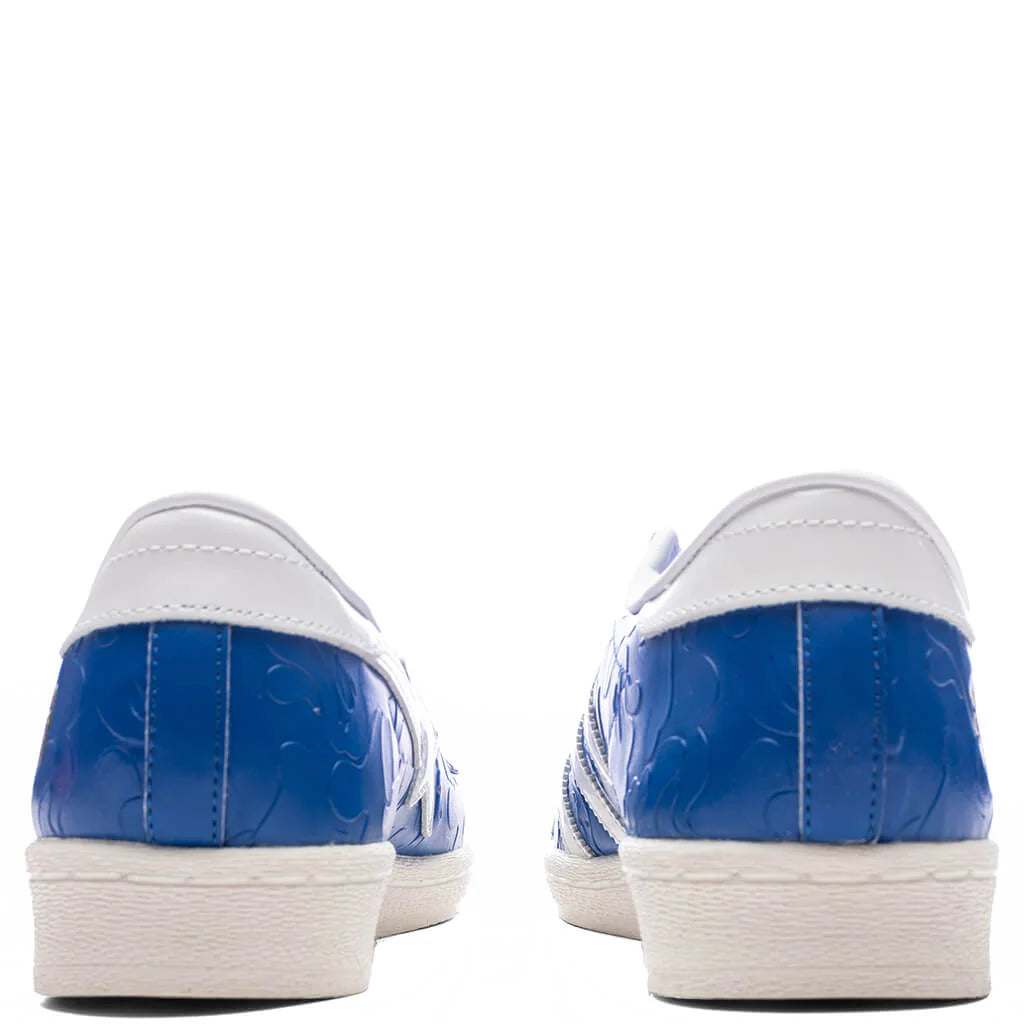 Adidas x BAPE Superstar Blue Cloud White Off White