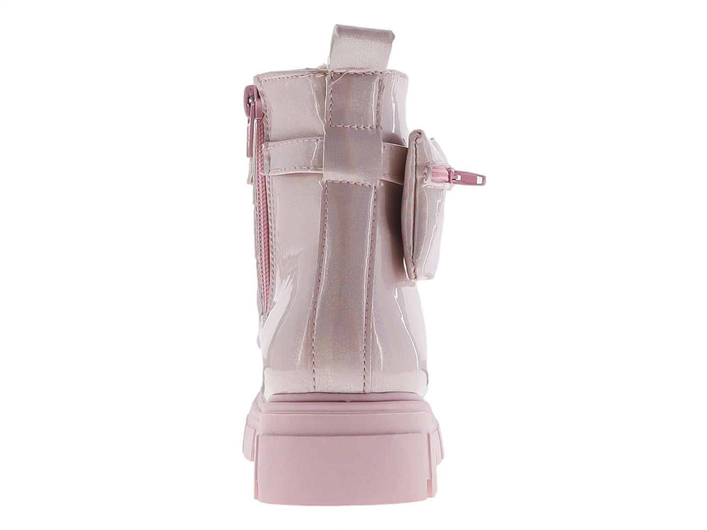 Botas Miroslava Rosa Pastel de Charol para Niña