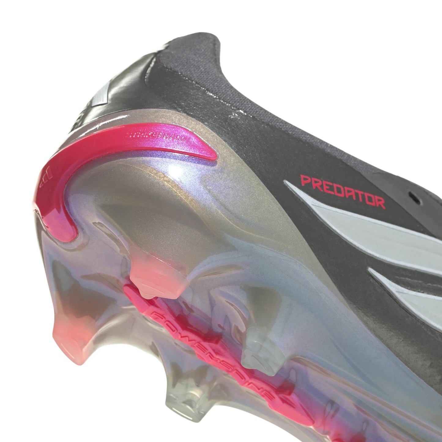 adidas Predator Pro Fold Over Tongue FG Mens Soccer Cleats Grey Red