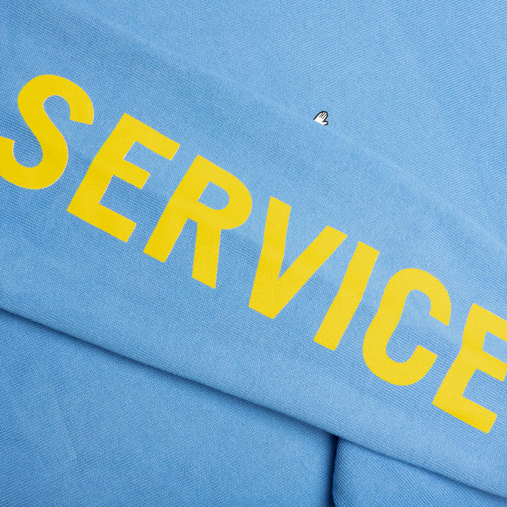 Race Service x Michelin Cropped L S T Shirt Blue