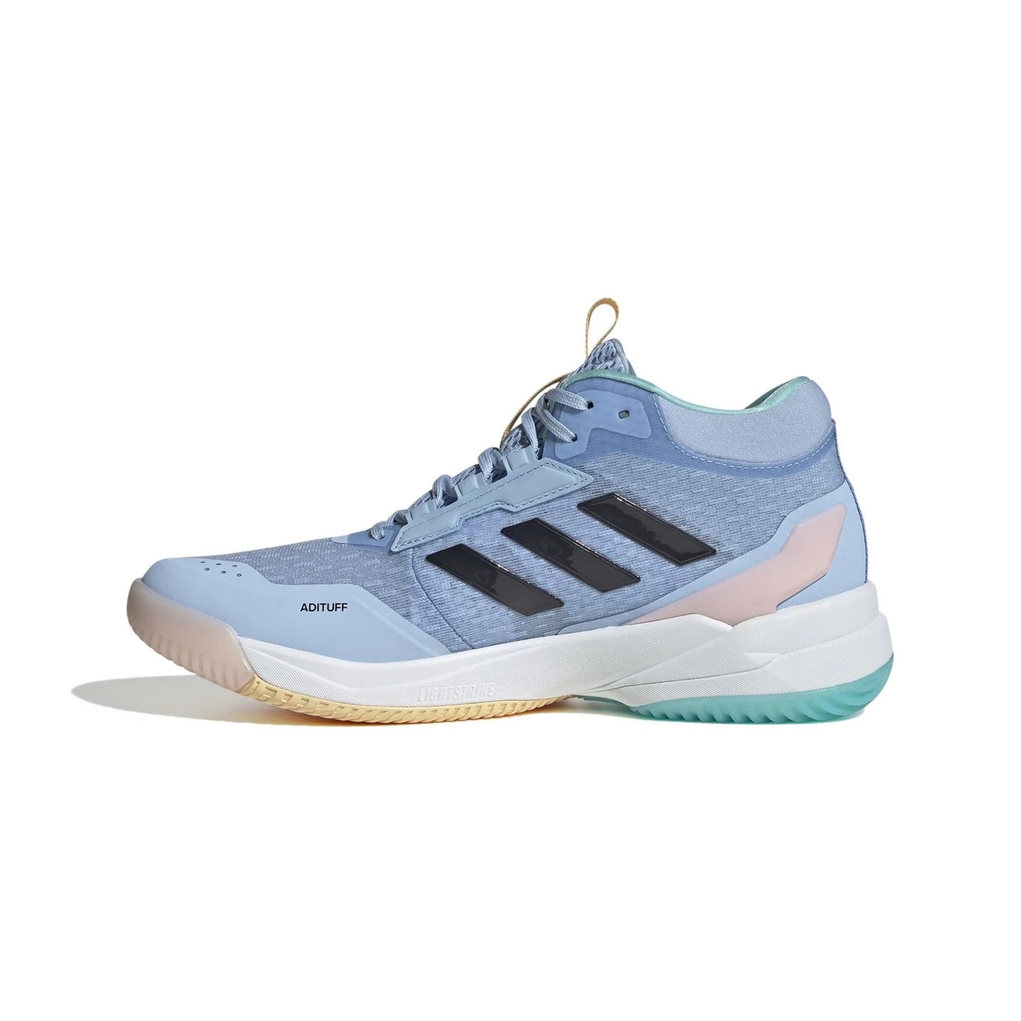 Tênis Adidas Crazyflight Mid 6 Azul Claro Branco