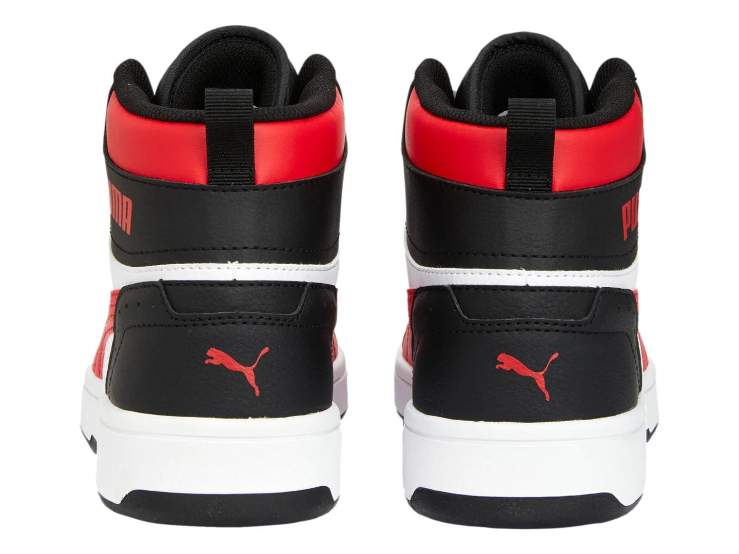Tenis PUMA Rebound Joy Blanco Rojo y Negro para Hombre
