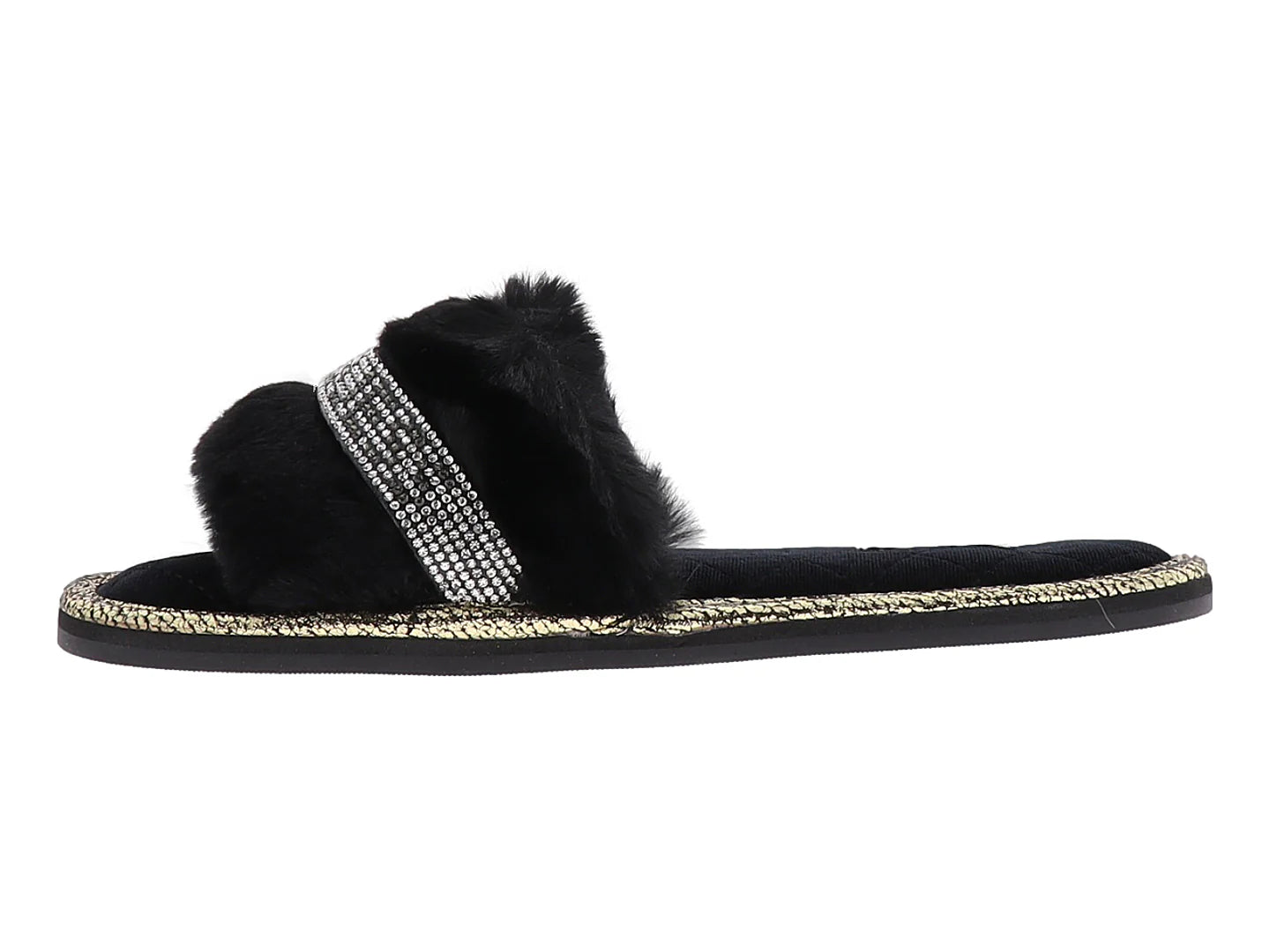 Sandalias Guess Slippy Negro para Mujer
