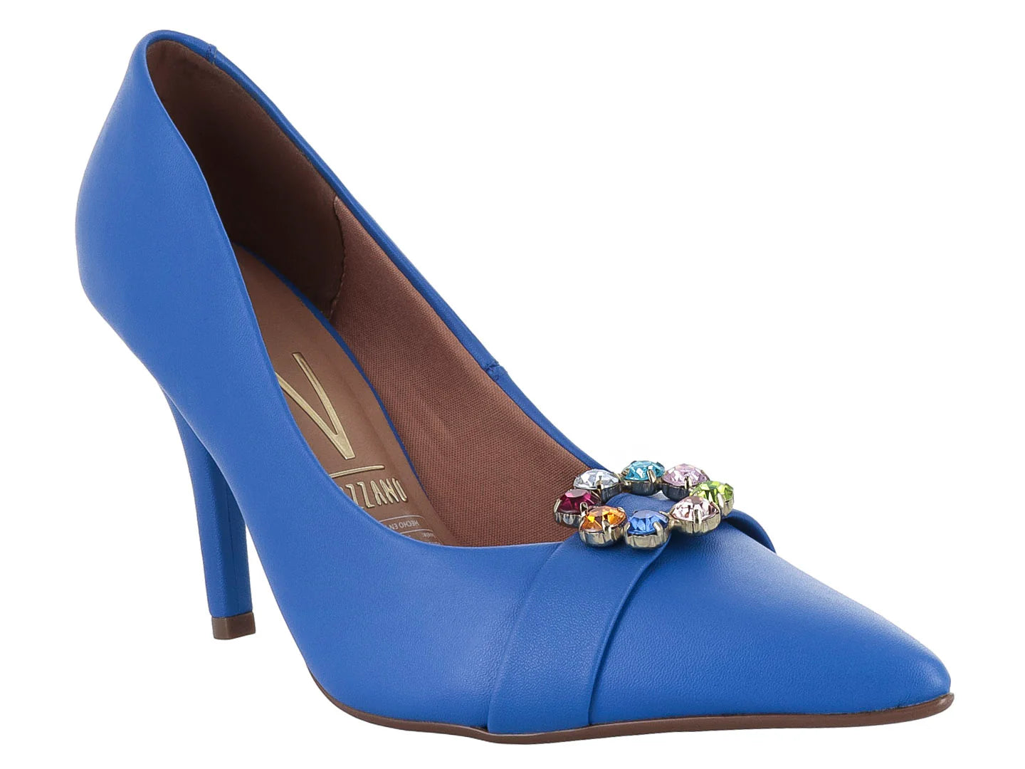 Zapatillas Tacones Stiletto Vizzano Azul Cobalto para Mujer