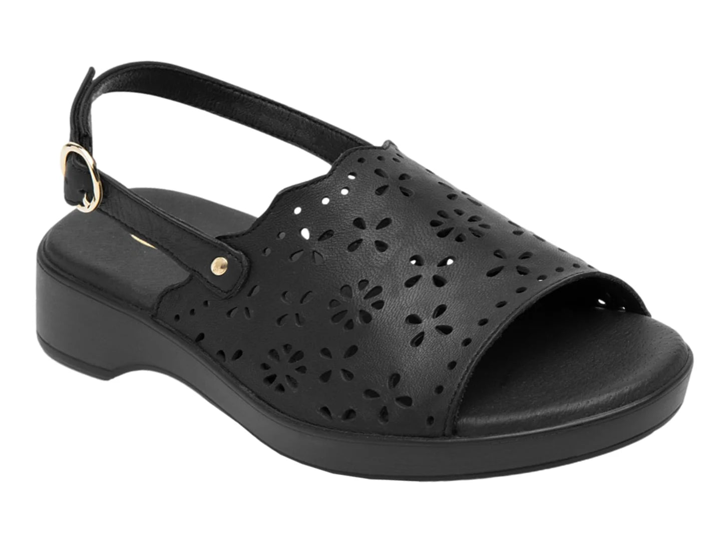 Sandalias Flexi Negro para Mujer
