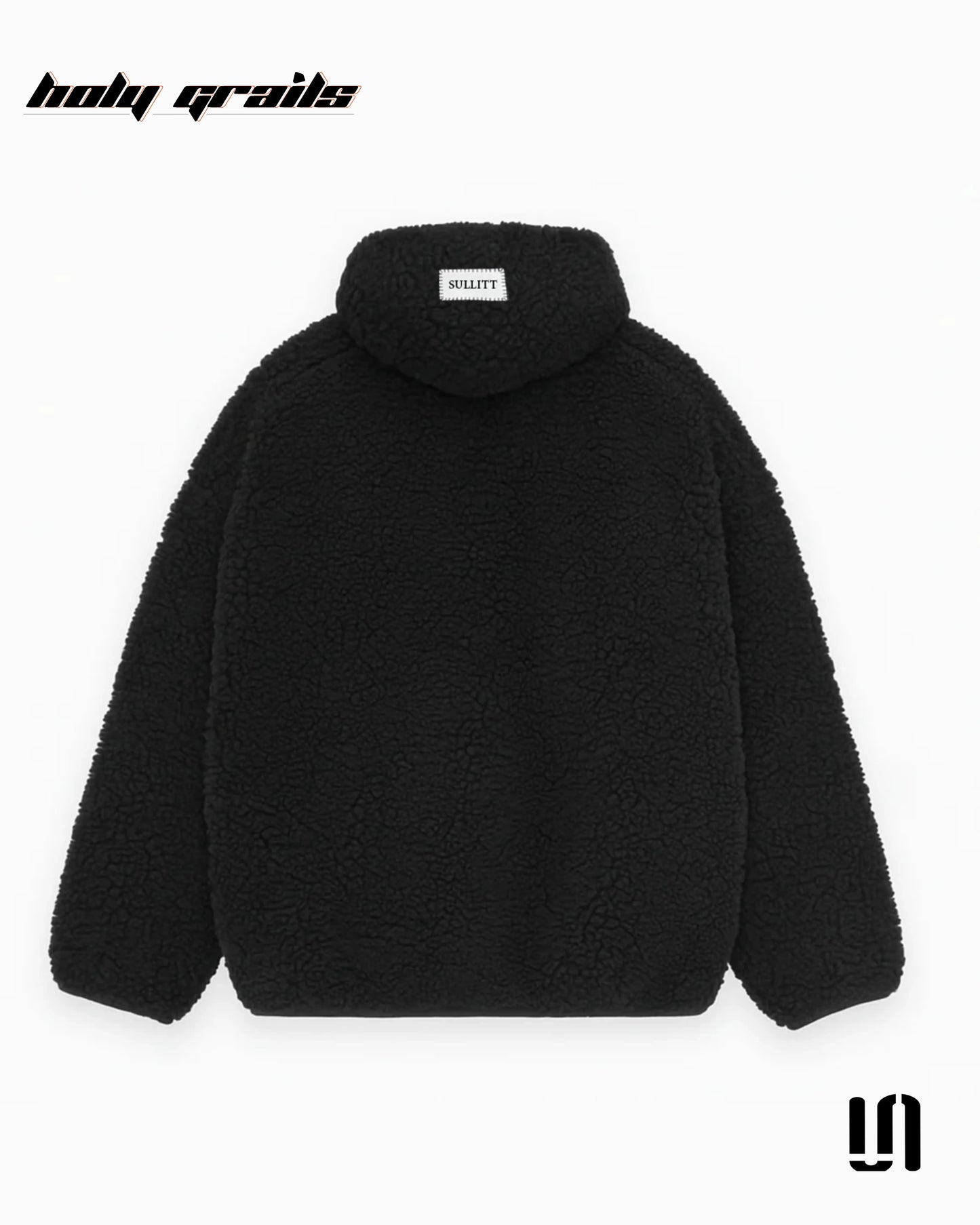 Sherpa Furr Black Hoodie HG x Sullitt
