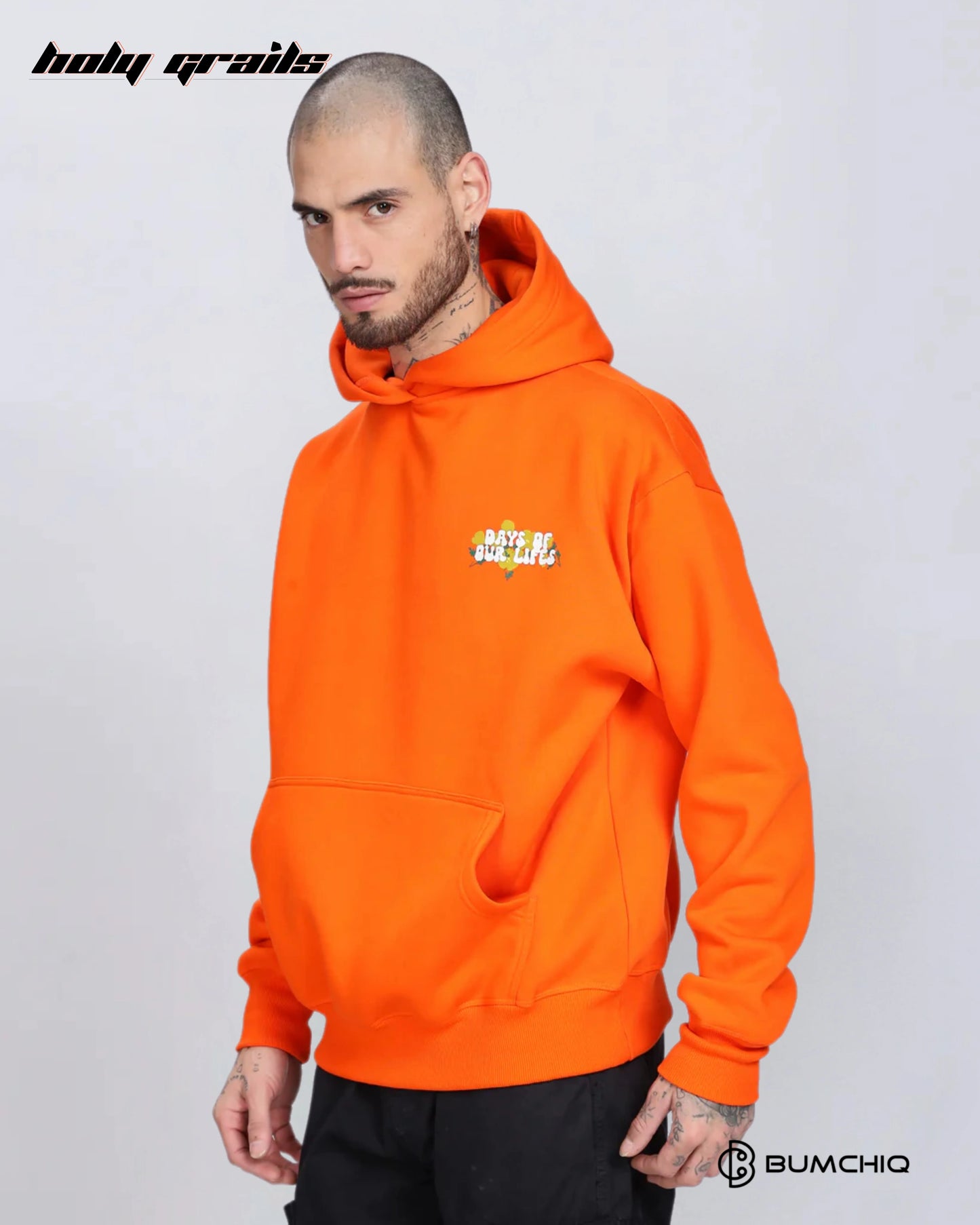 Day Life Orange Hoodie HG x Bumchiq