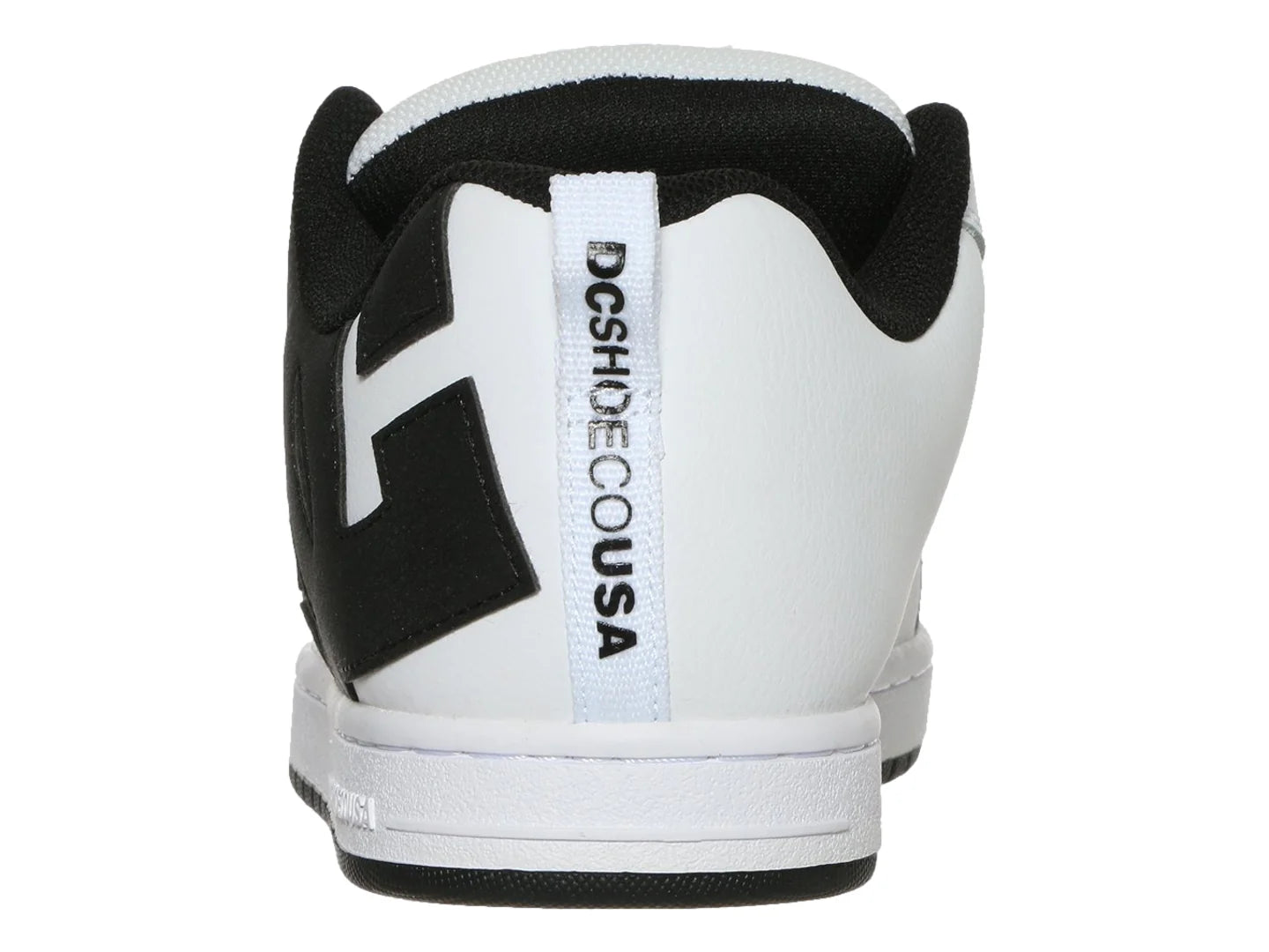 Tenis DC Shoes Court Graffik Blancos y Negros para Hombre