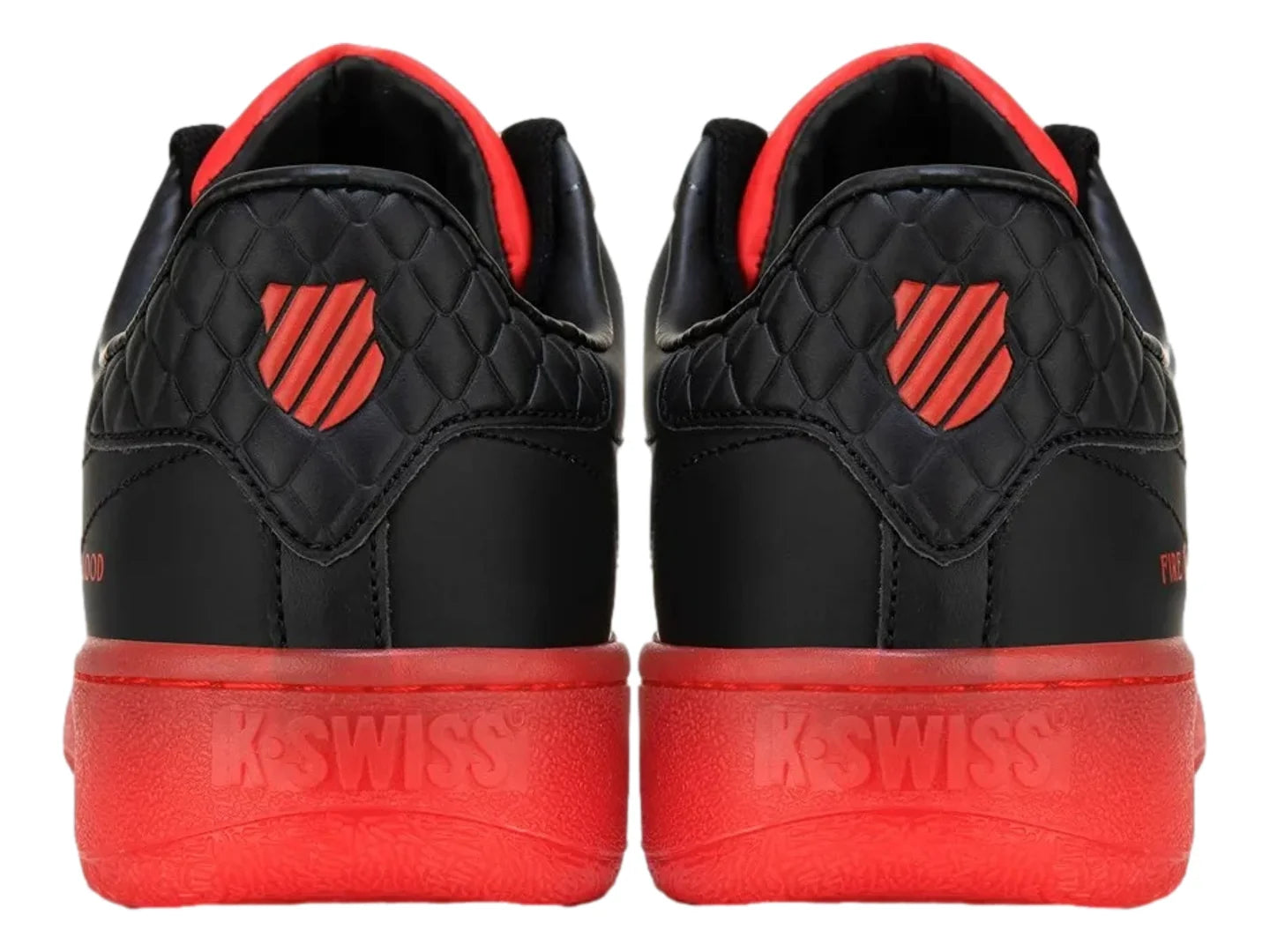 Tenis K Swiss Classic VN GOT Negro con Rojo para Hombre