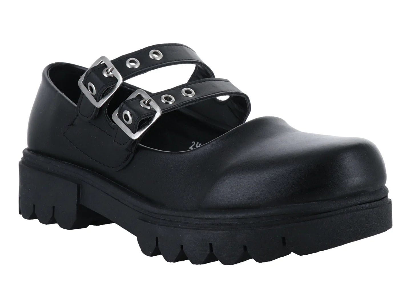 Zapatos Planos Mauri Valero Negros para Mujer