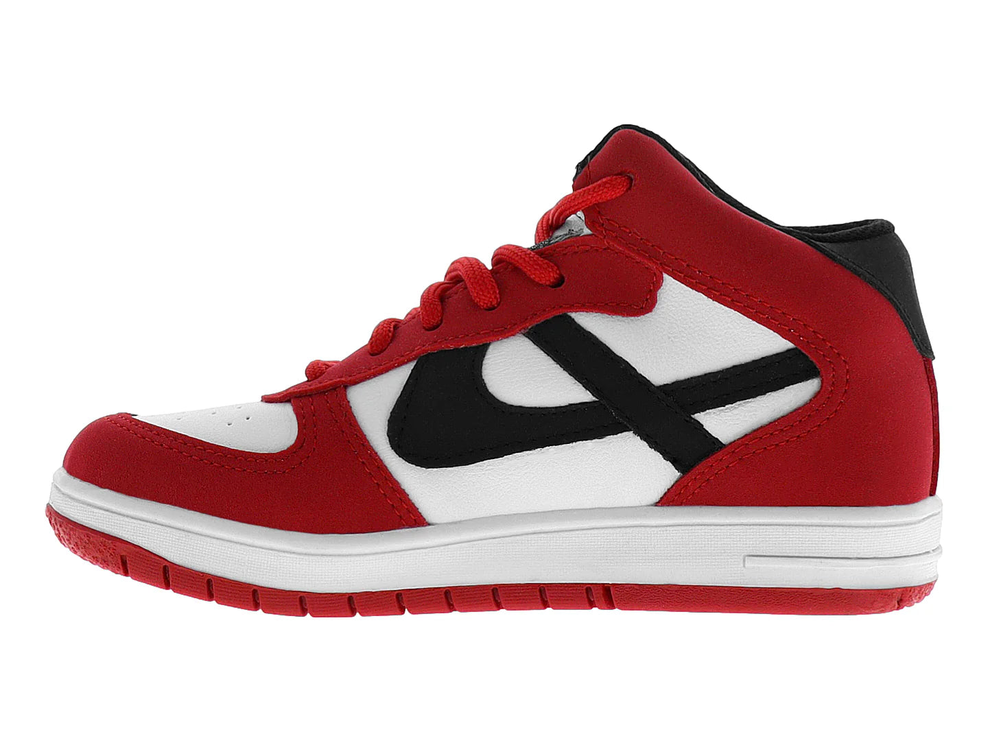 Tenis Panam Blanco y Rojo para Niño