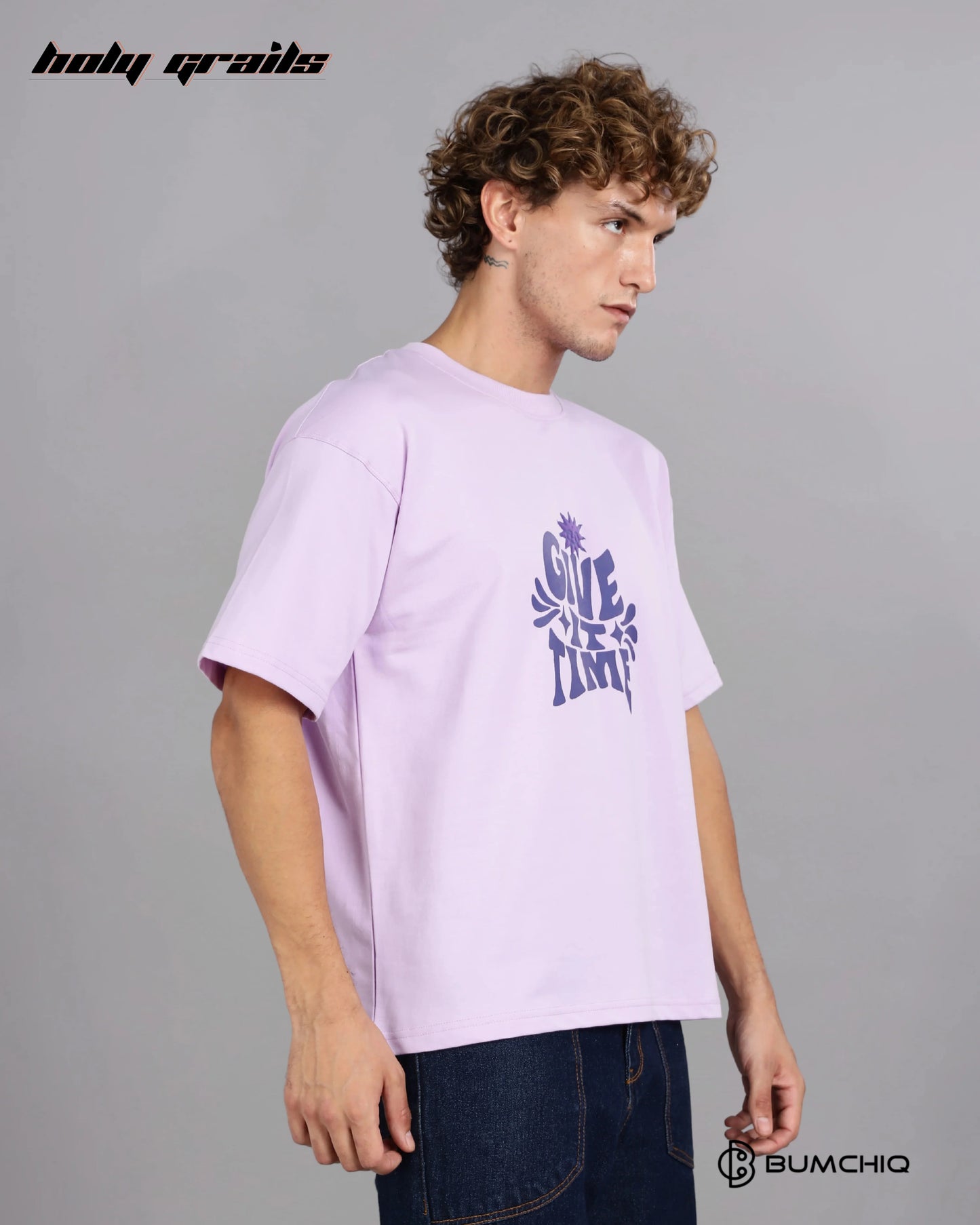 Fake Make Pink Oversize Tee HG x Bumchiq