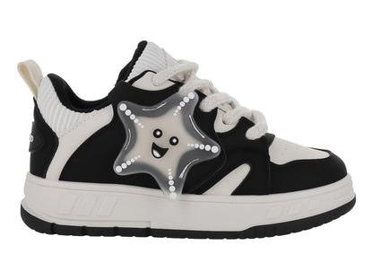 Tenis ATOK Negro con Blanco para Niña