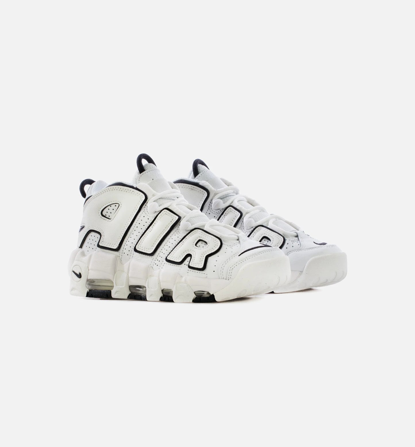 Air More Uptempo Womens Lifestyle Shoe Black White