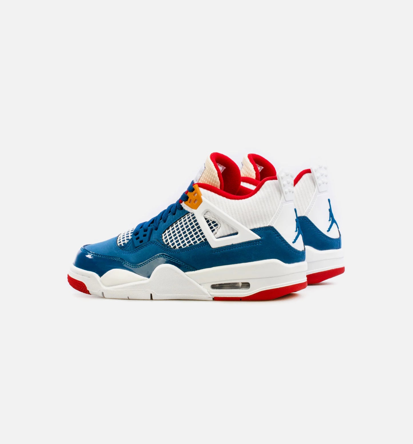 Air Jordan 4 Retro Messy Room Grade School Lifestyle Shoe Blue White