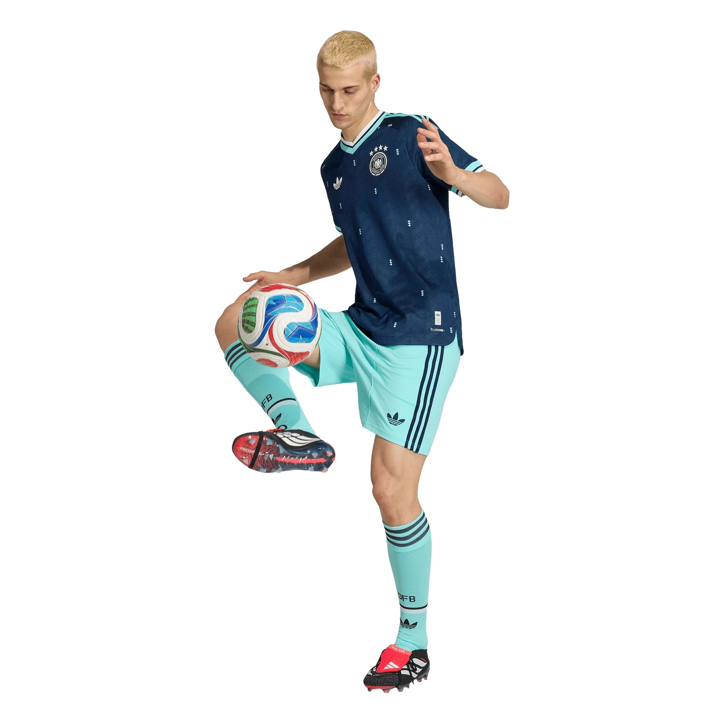 adidas Germany Away Authentic Mens Soccer Jersey 2026 Navy
