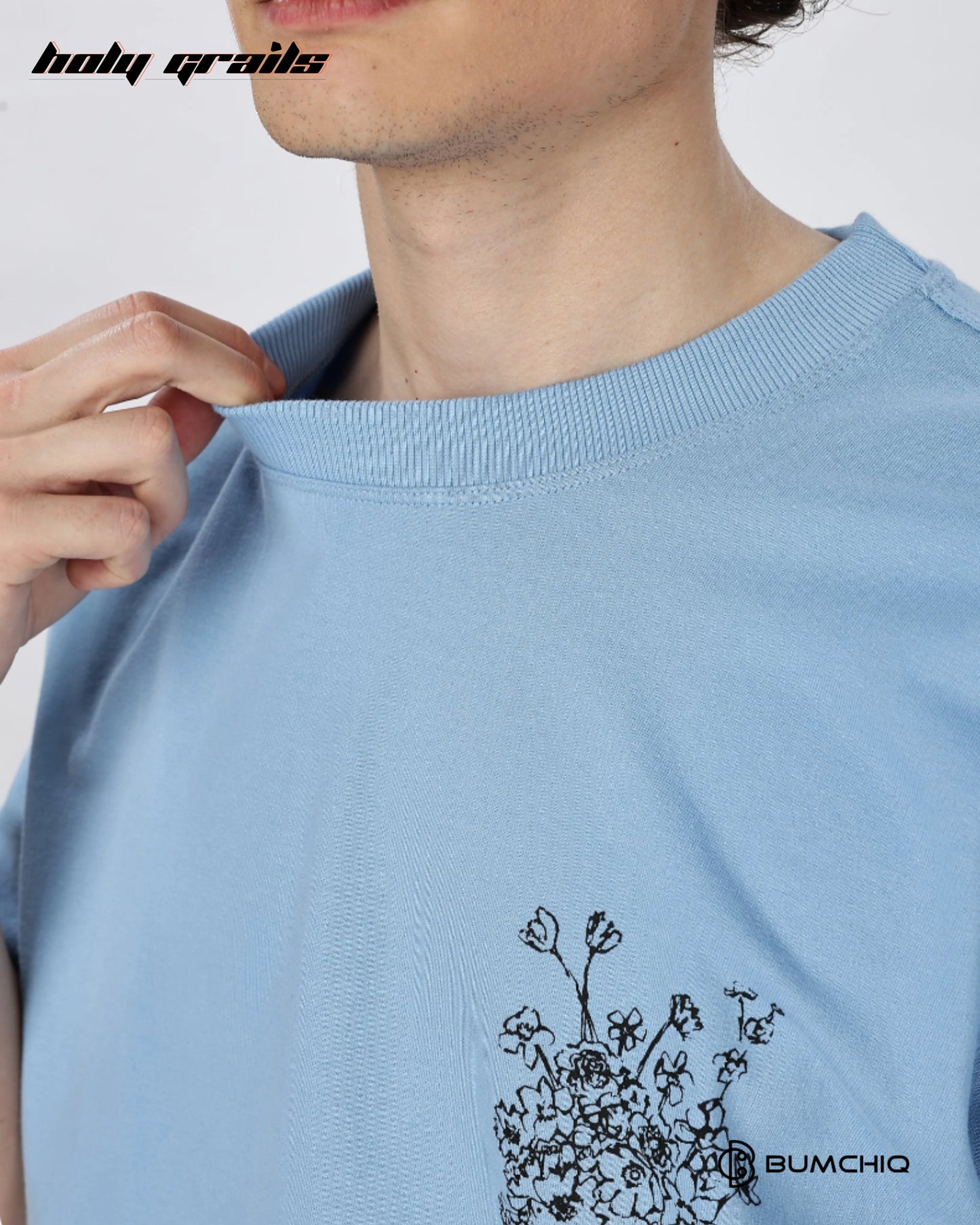 The Journey Blue Oversize Tee HG x Bumchiq