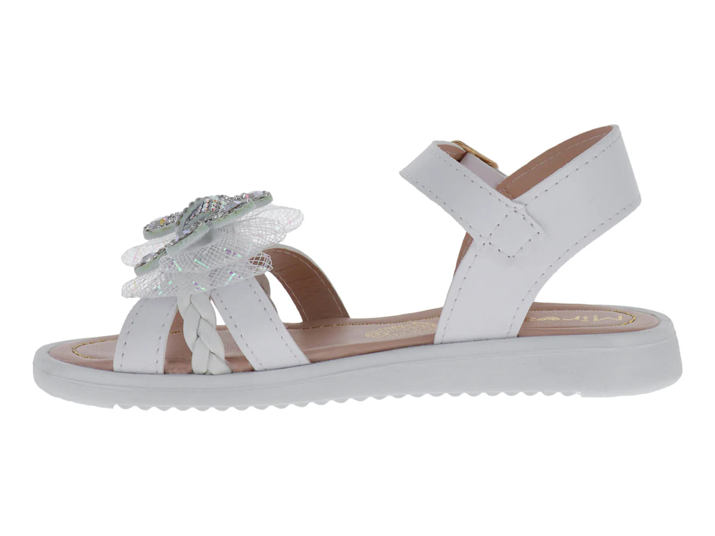 Sandalias Miroslava Blanco para Niña