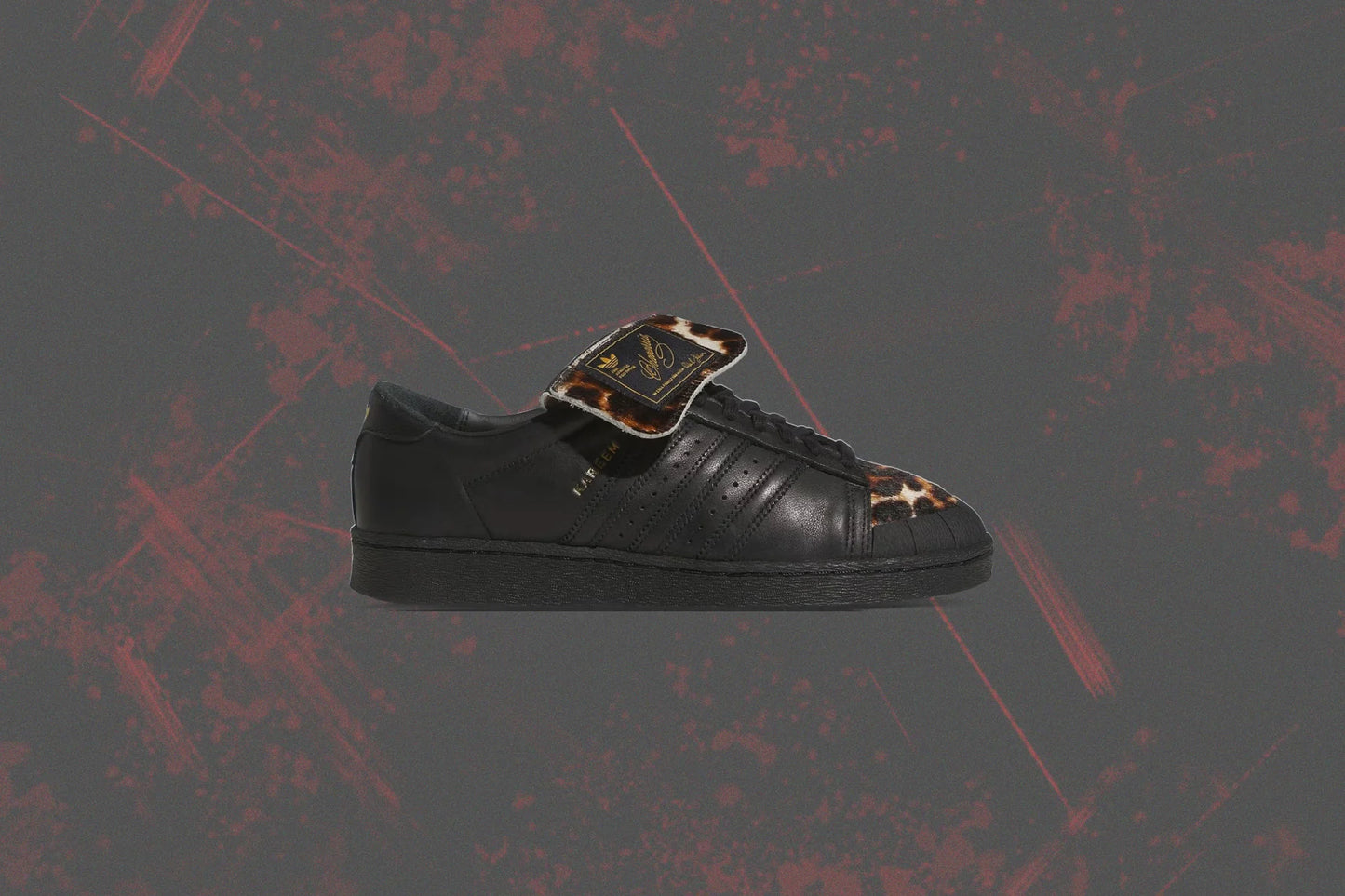 Adidas Originals x Willy Chavarria Jabbar Low Core Black Red Gold Metallic