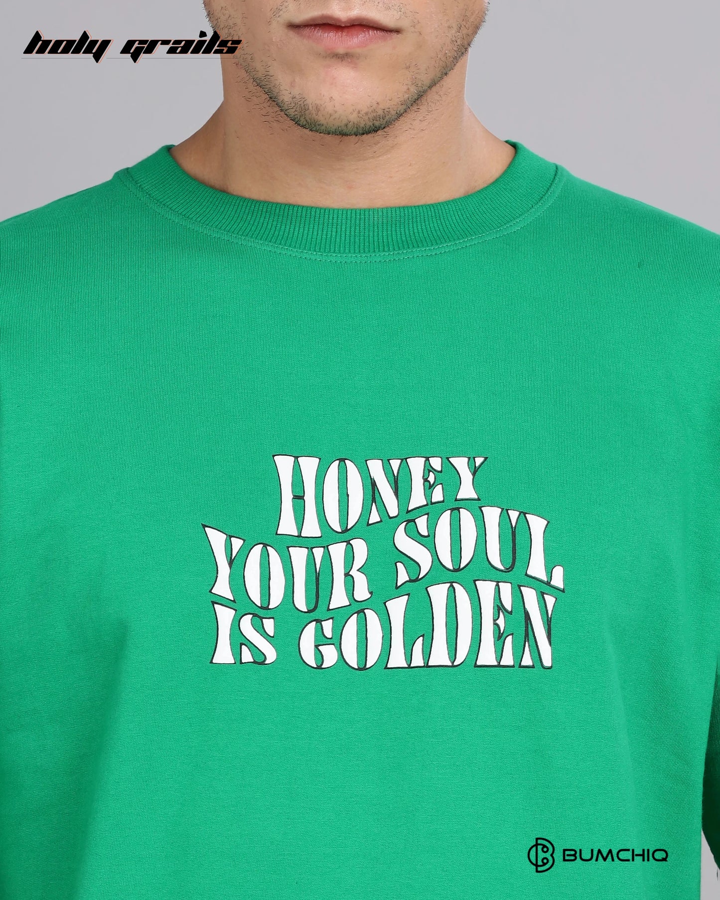 Goat Aura Green Oversize Tee HG x Bumchiq