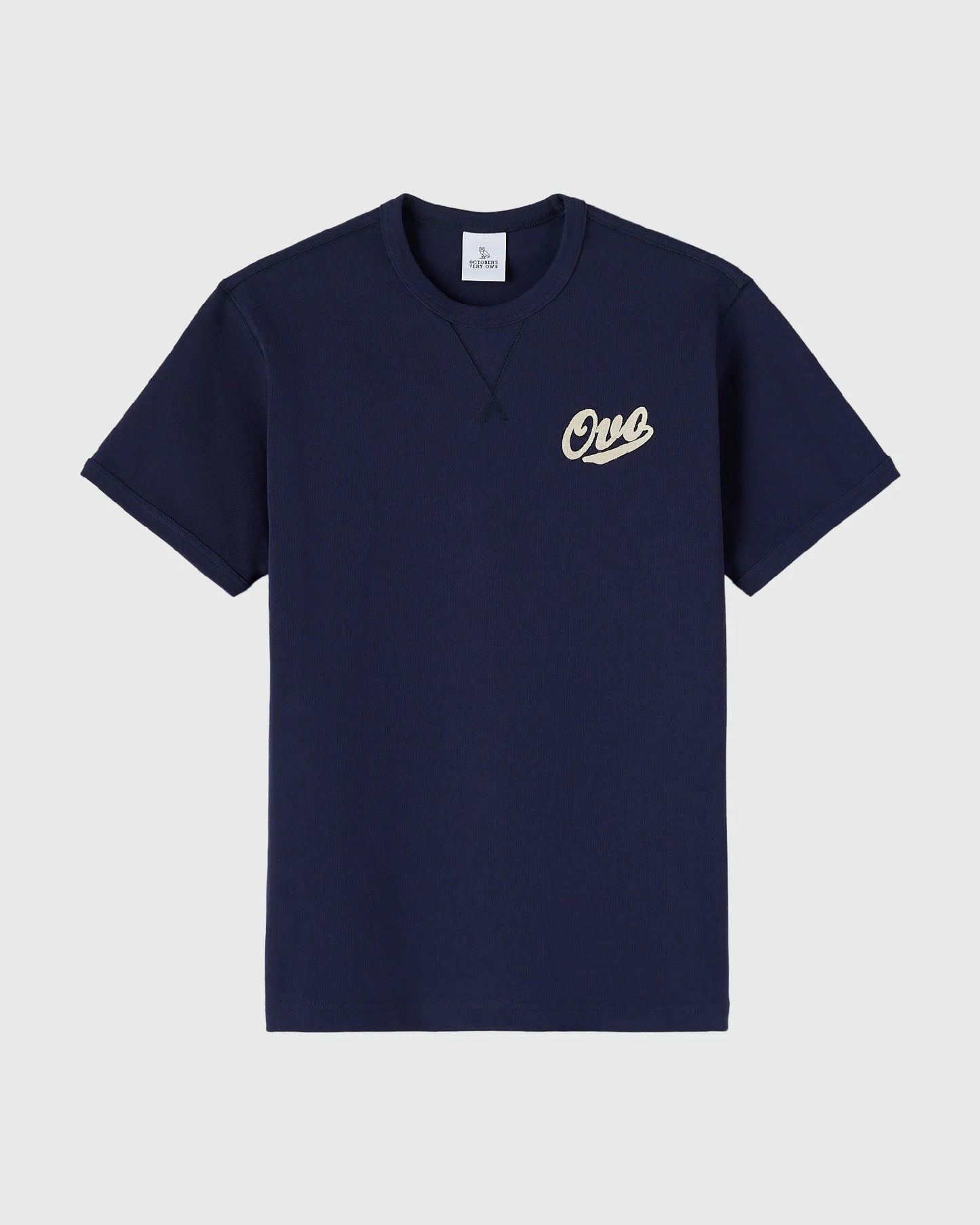 Shop Chainstitch Gusset Tee Navy