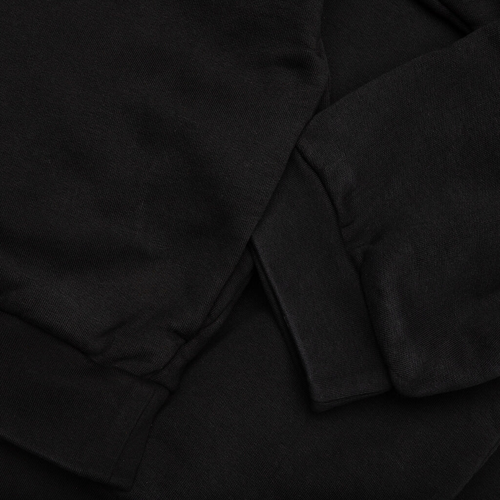 Heavy Fleece Hoodie Black