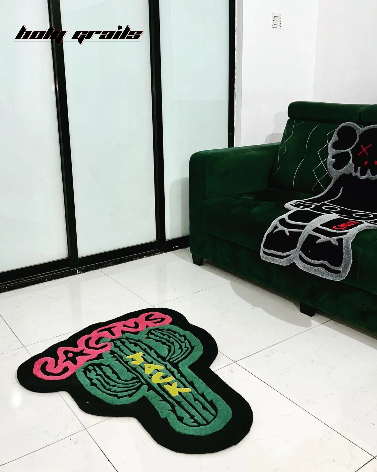 Cactus Vibe Hand Tufted Rug