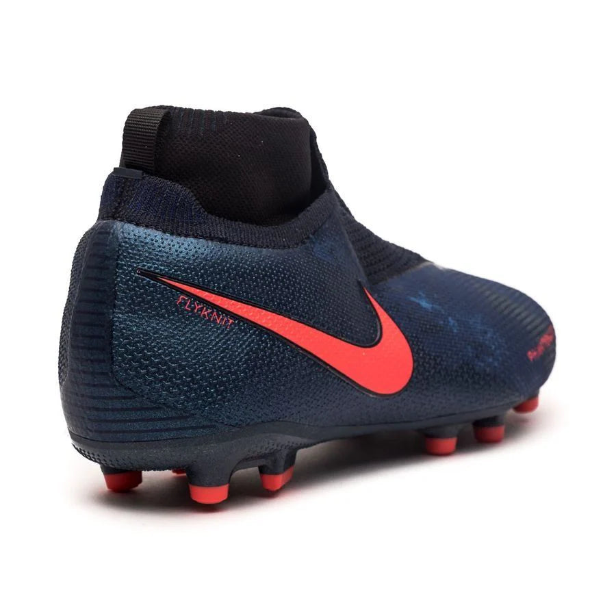 Nike Phantom Vison Elite DF MG Multi Ground Youth Soccer Cleats Obsidian Black