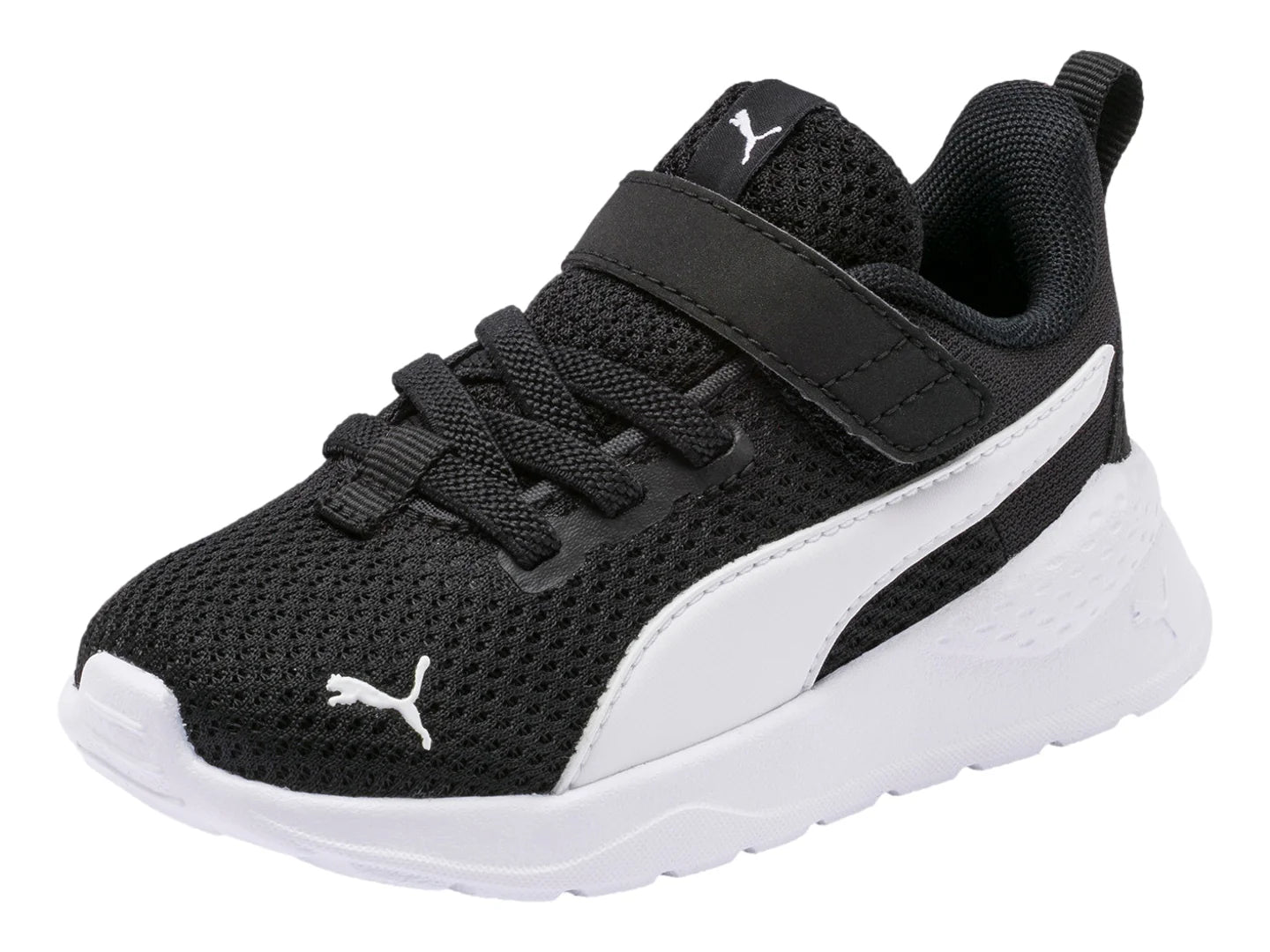 Tenis PUMA Anzarun Lite AC Negro y Blanco para Niño