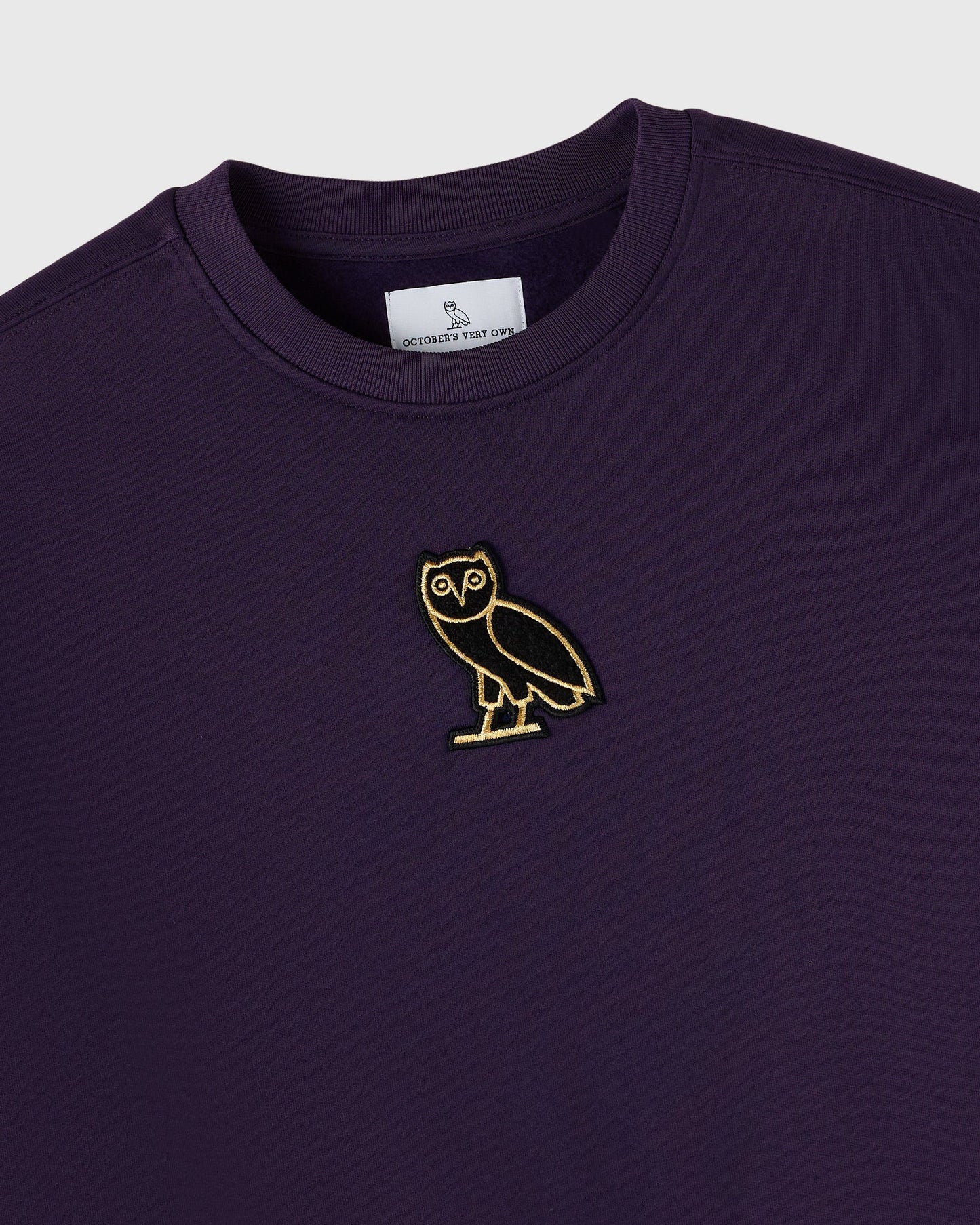 Signature Crewneck Rich Plum