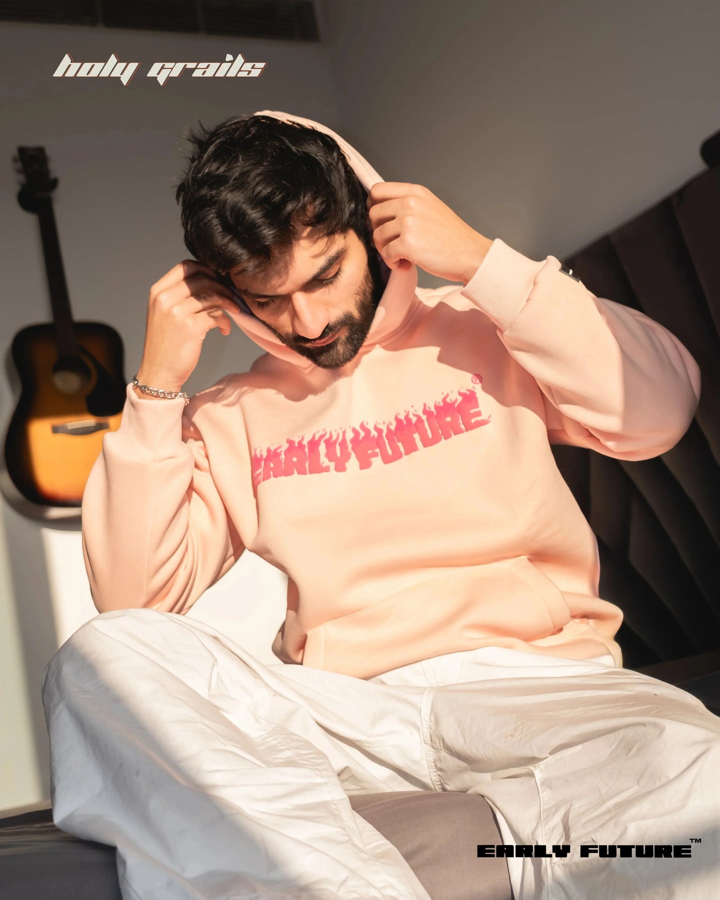 Not a Pink Panther Peach Haze Hoodie HG x Early Future