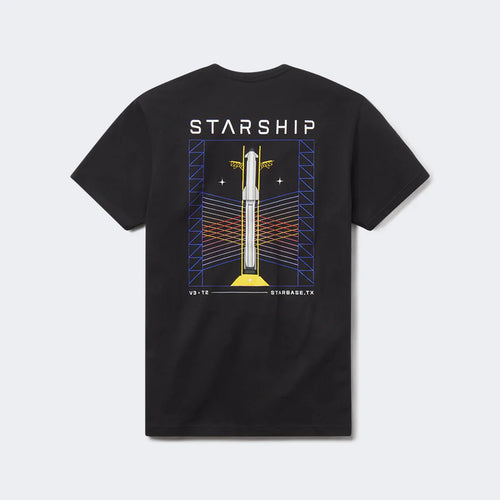 UNISEX STARSHIP MILESTONE V3T2 T SHIRT