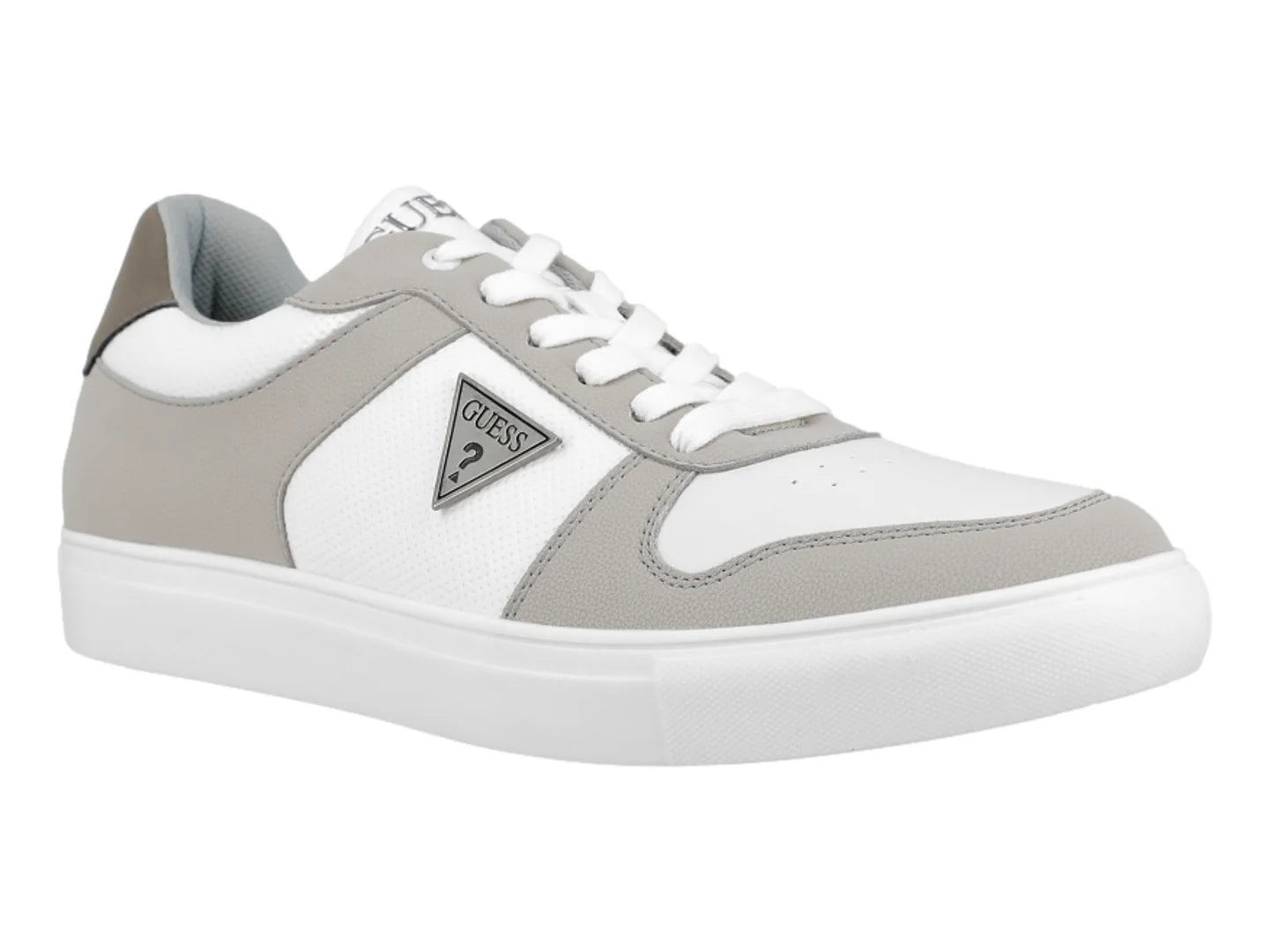 Tenis Guess Balrog Blanco y Gris para Hombre