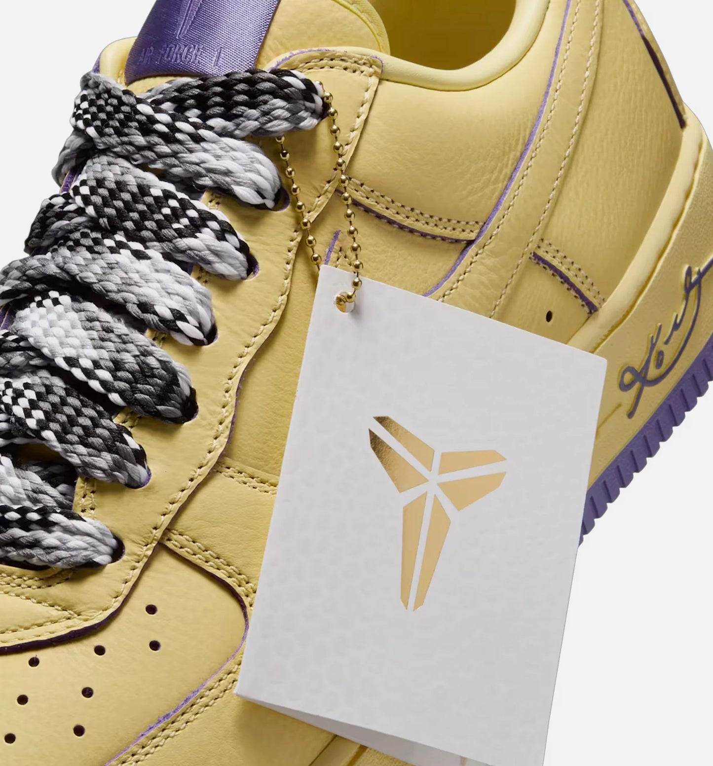 Kobe Bryant x Air Force 1 Low Protro Mens Lifestyle Shoe Soft Yellow Soft Yellow Limit One Per Customer