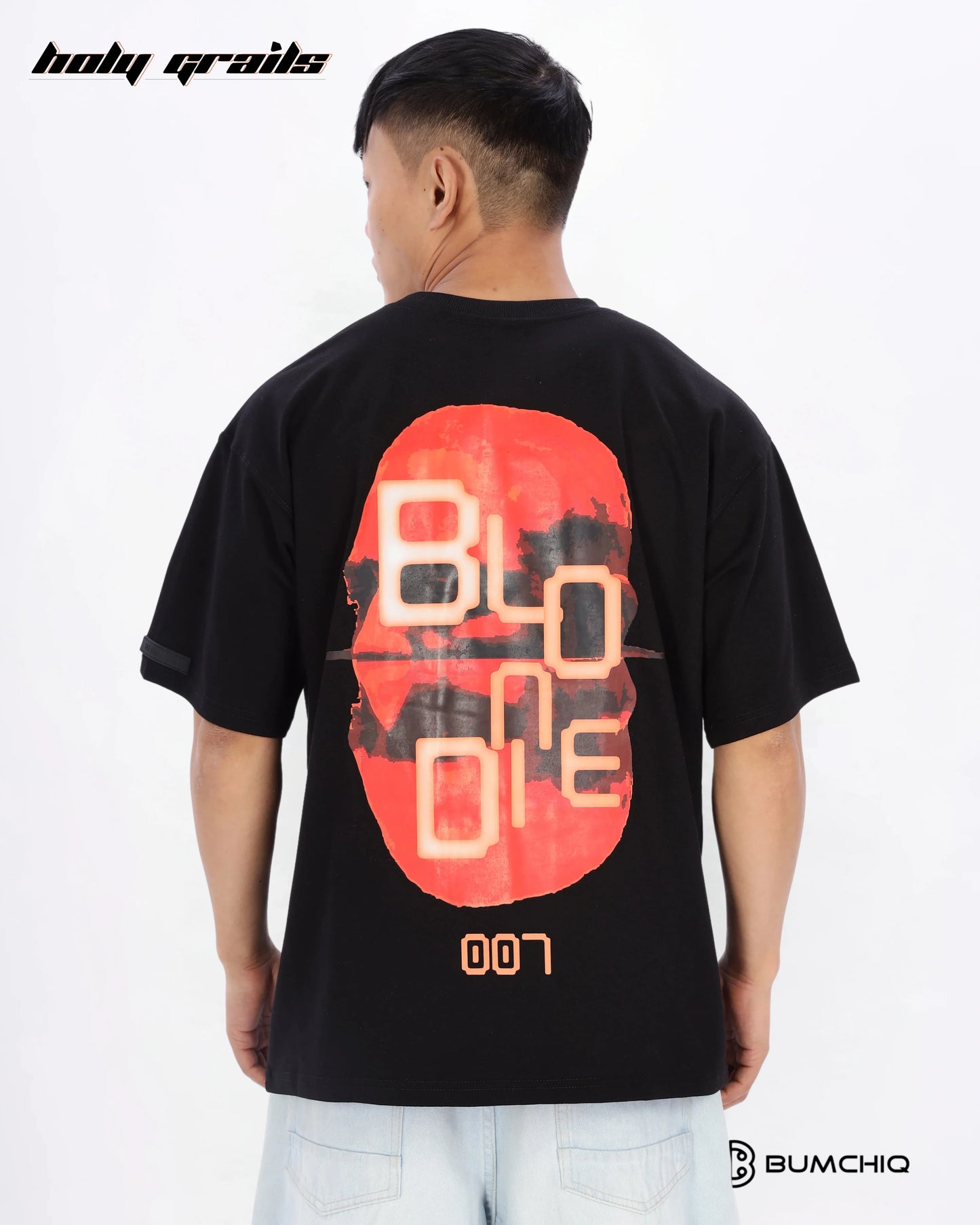 Blondie Black Oversize Tee HG x Bumchiq