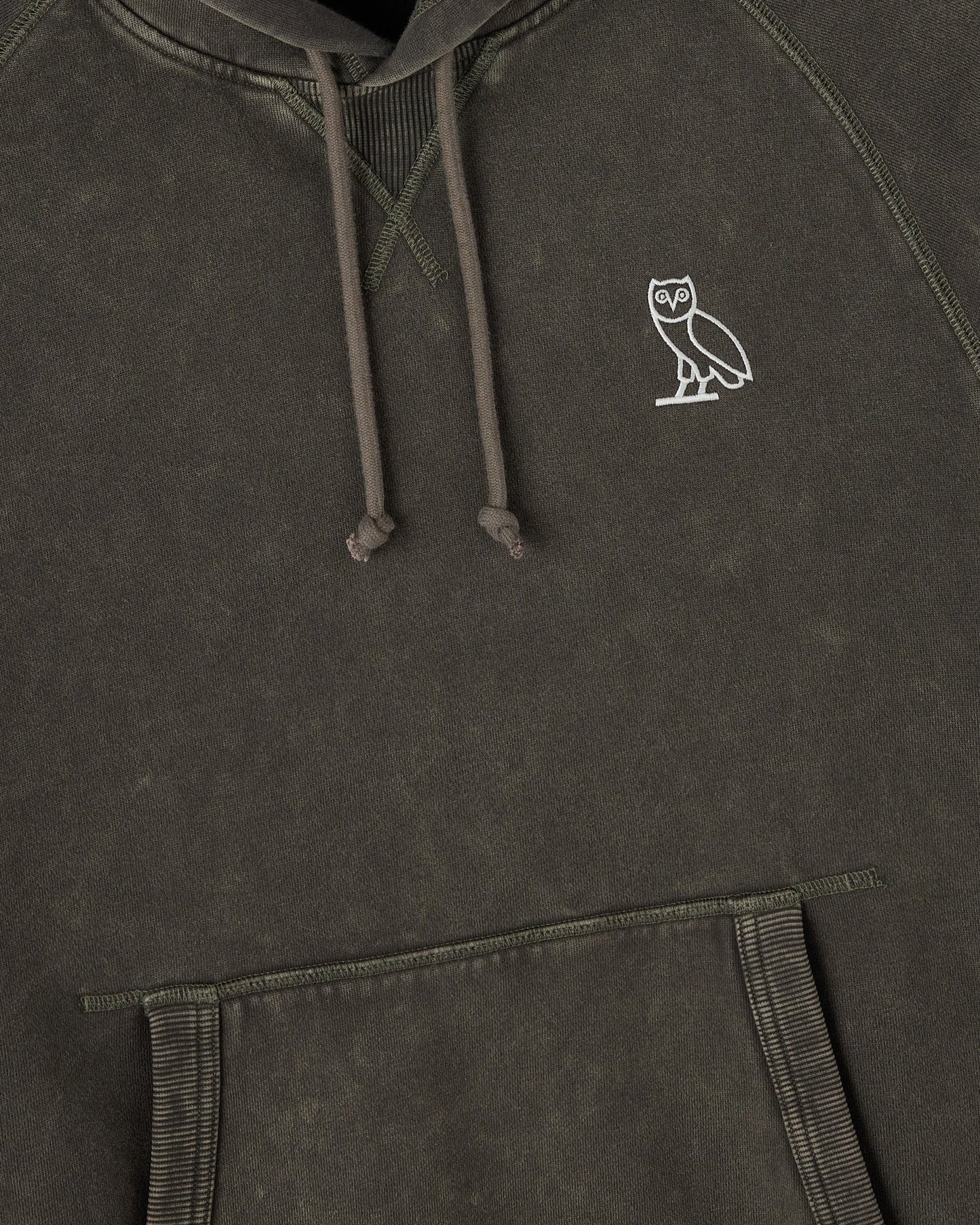 Muskoka Raglan Hoodie Deep Olive