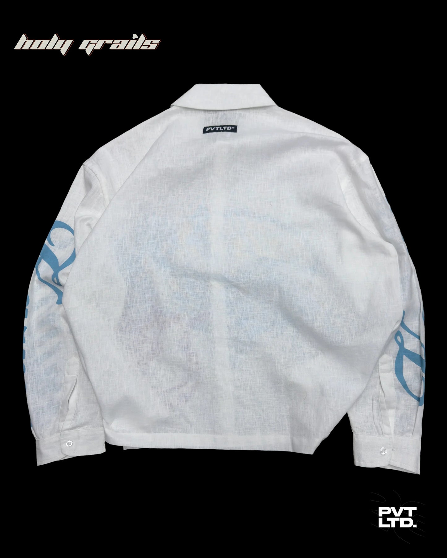 Karma White Linen Shirt HG x Pvt Ltd