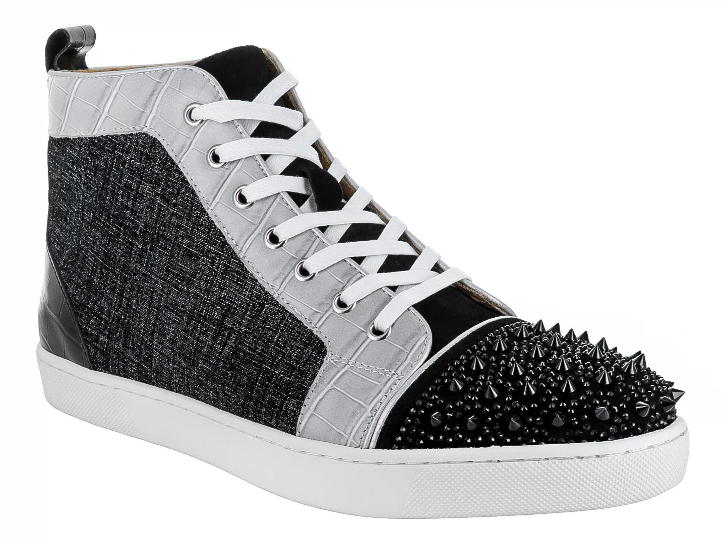 Tenis Barabas Black Silver para Hombre