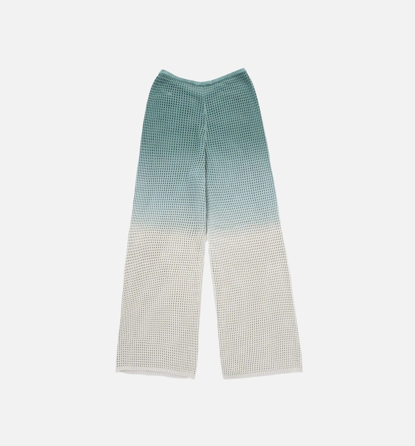 Crochet Ombre Womens Pants Green
