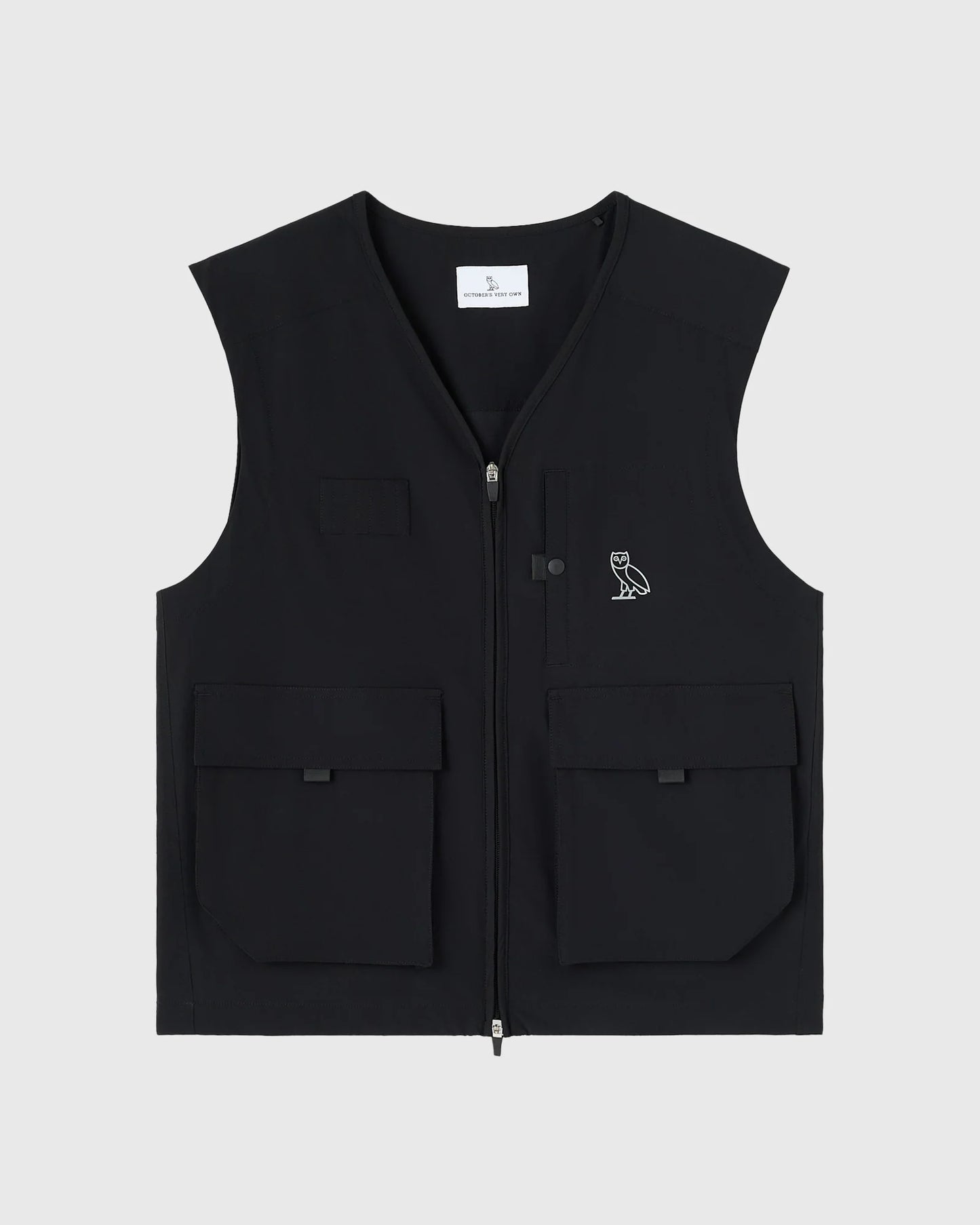 OVO Golf Stretch Nylon Vest Black
