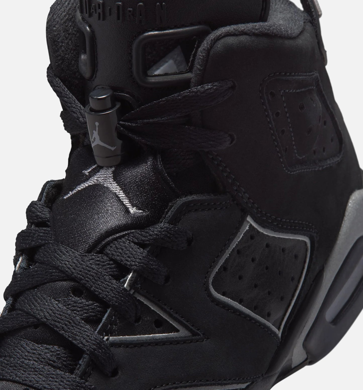 Air Jordan 6 Cap Gown Grade School Lifestyle Shoe Black Multi Color Multi Color
